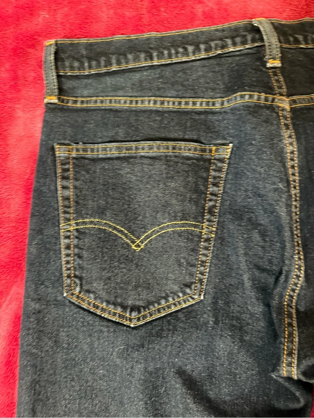 Levi's Men's Dark Blue Bootcut Jeans